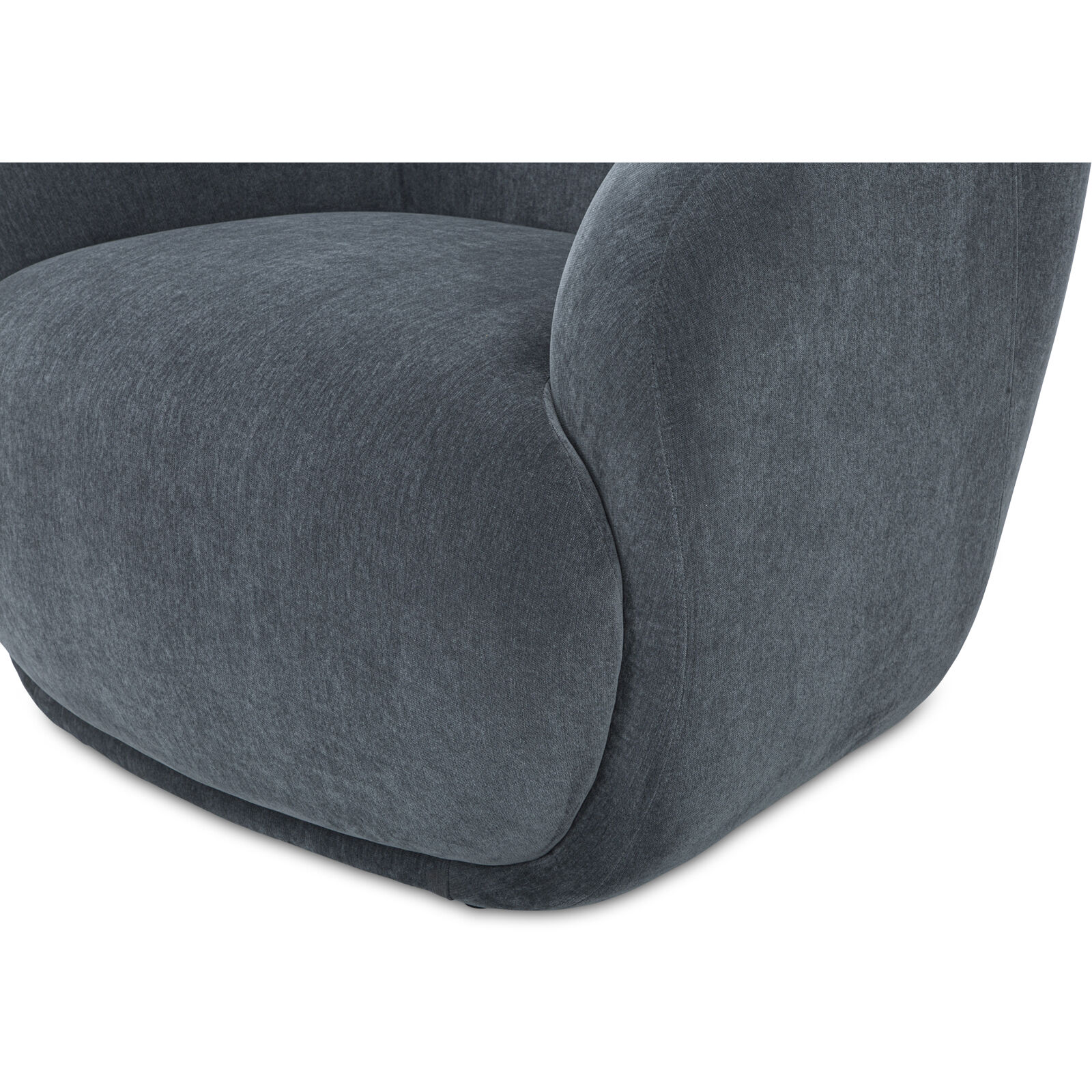 Stevie Dark Blue Lounge Chair