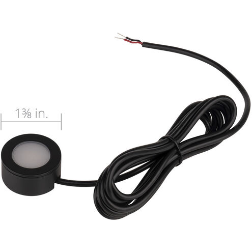 Mini Puck 1 Light 24 Black Puck Lighting Ceiling Light
