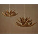 Cubana 12 Light 56.25 inch Coco Cream Three-Tier Chandelier Ceiling Light