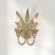 Lillianne 2 Light 9.13 inch Heirloom Gold Wall Sconce Wall Light