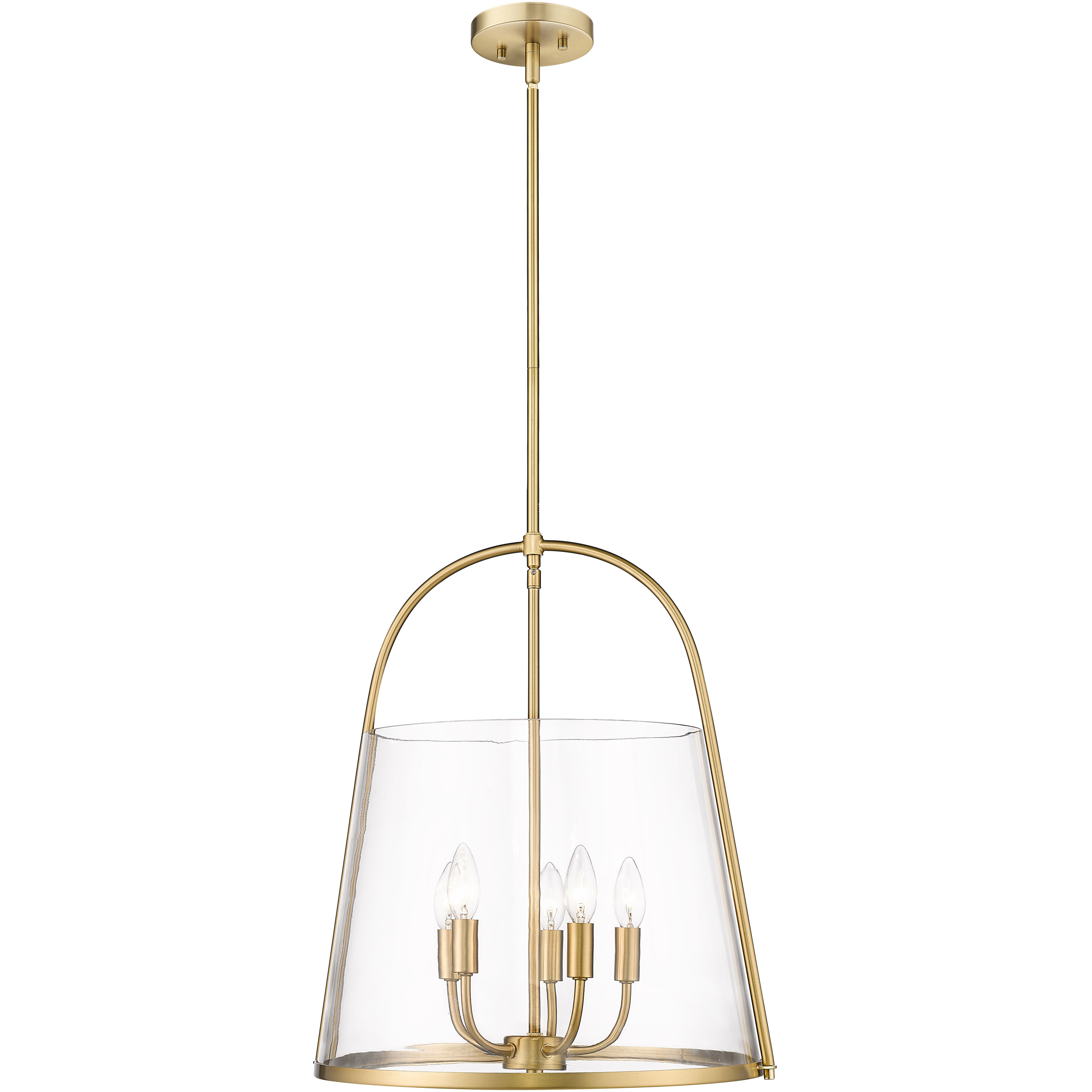 Archis 5 Light 18 inch Modern Gold Pendant Ceiling Light