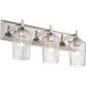 Yep Brilia 3 Light 24 inch Polished Nickel Vanity Light Wall Light