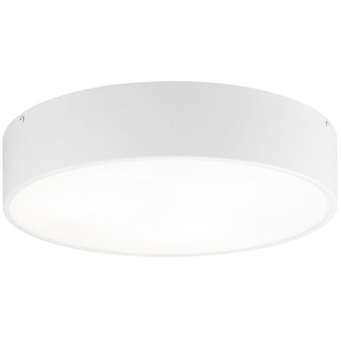 Snare 3 Light 16 inch White Flush Mount Ceiling Light