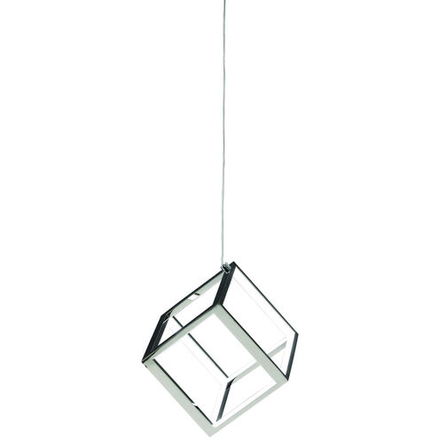 Canada LED 8 inch Shiny Nickel LED Single Pendant Lighting Ceiling Light