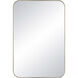 Vesey 36 X 24 inch Champagne Wall Mirror