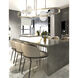 Selene 8 Light 65 inch Gold Pendant Ceiling Light