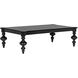 Graff 64 X 37.5 inch Hand Rubbed Black Coffee Table
