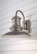 Redding Station 1 Light 15.63 inch Tarnished Silver Outdoor Wall Lantern, Large