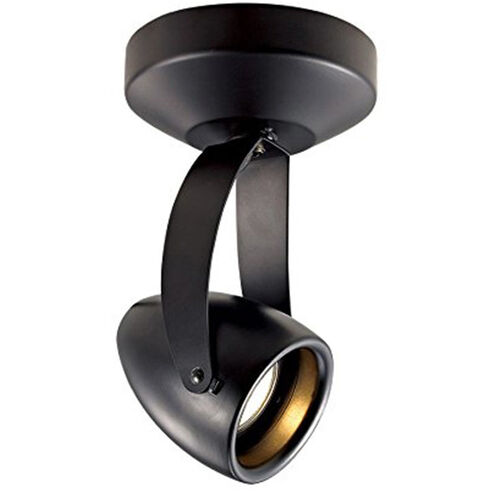 Impulse LED 4.5 inch Black Flush Mount Ceiling Light in 3500K