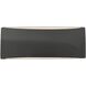 Ambiance LED 13 inch Gloss Grey ADA Wall Sconce Wall Light