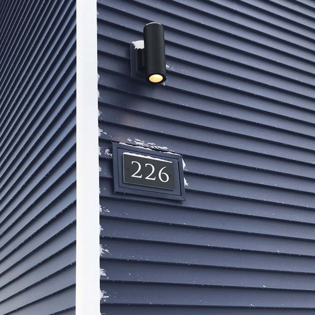 Coastal Elements Silo LED 12 inch Black Outdoor Wall Mount Lantern, Up/Down Light