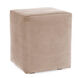 Universal Bella Sand Cube Ottoman Replacement Slipcover, Ottoman Not Included