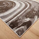 Ayda 36 X 24 inch Black/Grey Rug in 2 x 3