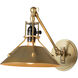 Henry 21 inch 60.00 watt Bronze/Black Swing Arm Wall Sconce Wall Light