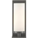 Bournemouth 1 Light 5 inch Oil Rubbed Bronze/Opaque Glass Wall Sconce Wall Light