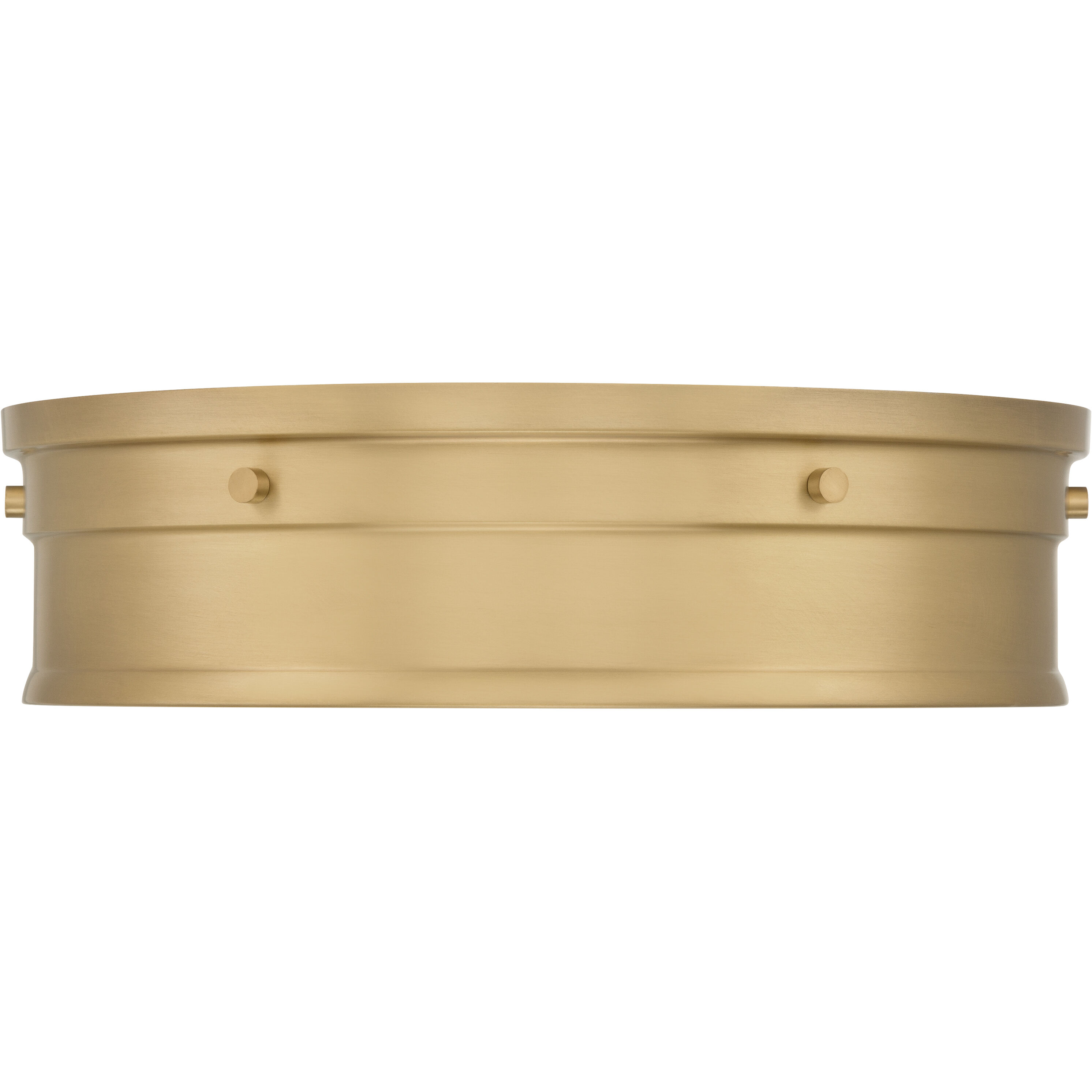 Marnex LED 13 inch Legacy Brass Flush Mount Ceiling Light