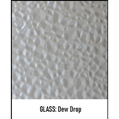 Lyon 1 Light 8 inch Satin Black Outdoor Wall Mount in Dew Drop