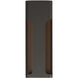 Maglev LED 17.75 inch Architectural Bronze Outdoor Wall Mount