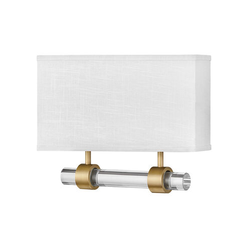 Galerie Luster LED 15 inch Heritage Brass ADA Sconce Wall Light