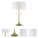 Neely 30 inch Satin Brass Table Lamp Portable Light