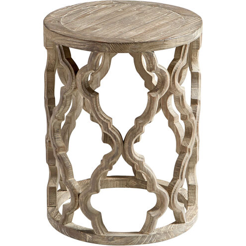 Sirah 18 inch Weathered Pine Side Table