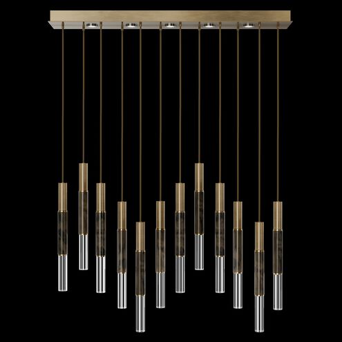 Antonia 17 Light 61 inch Gold Pendant Ceiling Light