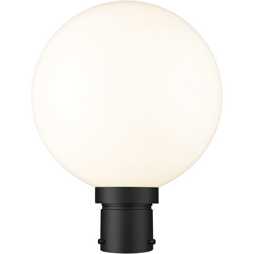 Laurent 1 Light 15.75 inch Black Outdoor Post Mount Fixture