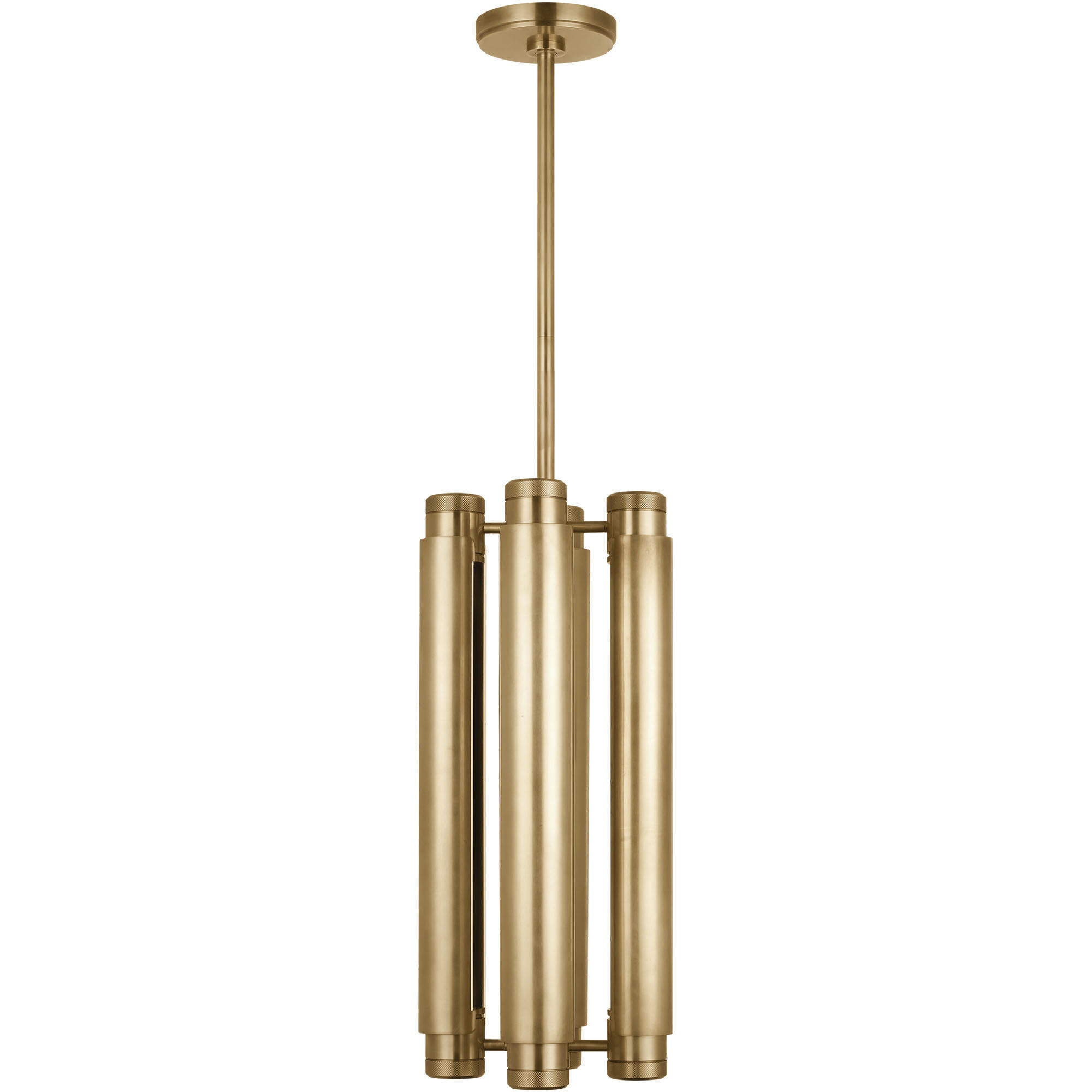 Avroko Capa LED 10 inch Hand Rubbed Antique Brass Pendant Ceiling Light