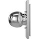 EVOLV LED 3.5 inch Polished Chrome ADA Wall Sconce Wall Light, Luna Family