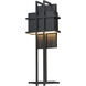 Prairie LED 8 inch Black ADA Wall Sconce Wall Light