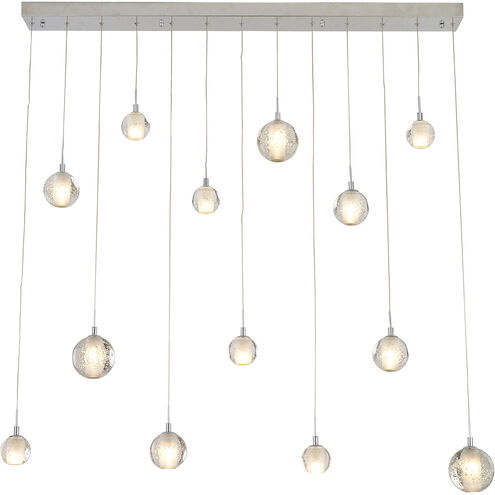 Canada 12 Light 47 inch Chrome Kitchen Island Lighting Ceiling Light