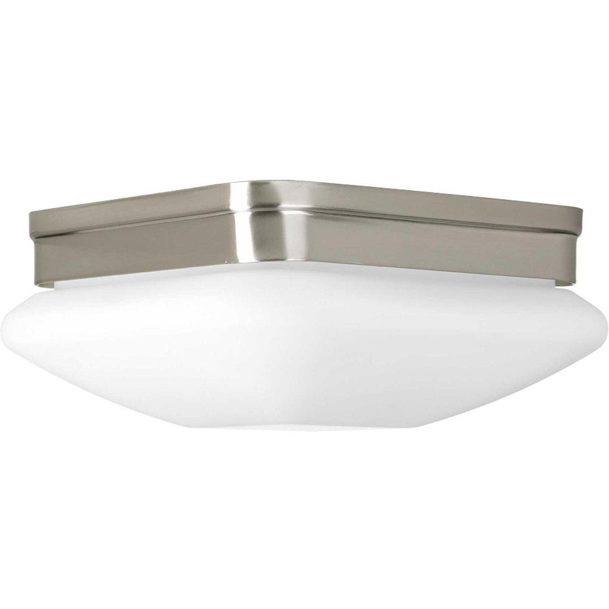 Appeal 2 Light 9 inch Brushed Nickel Flush Mount Ceiling Light