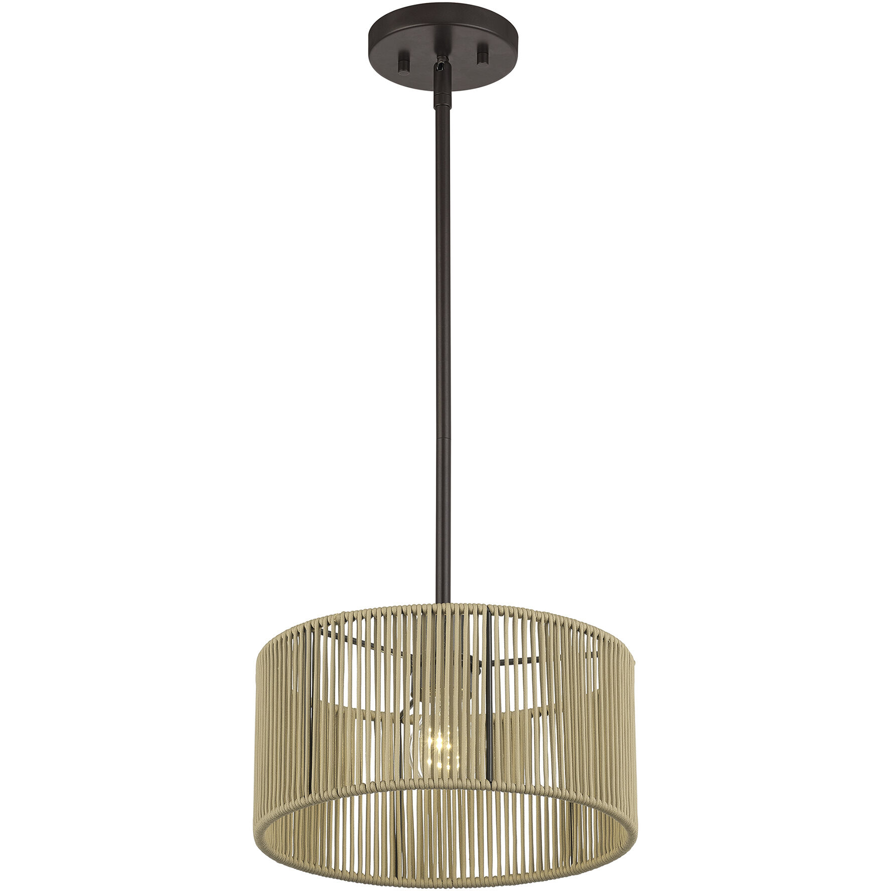 Acordia 1 Light 12 inch English Bronze Pendant Ceiling Light