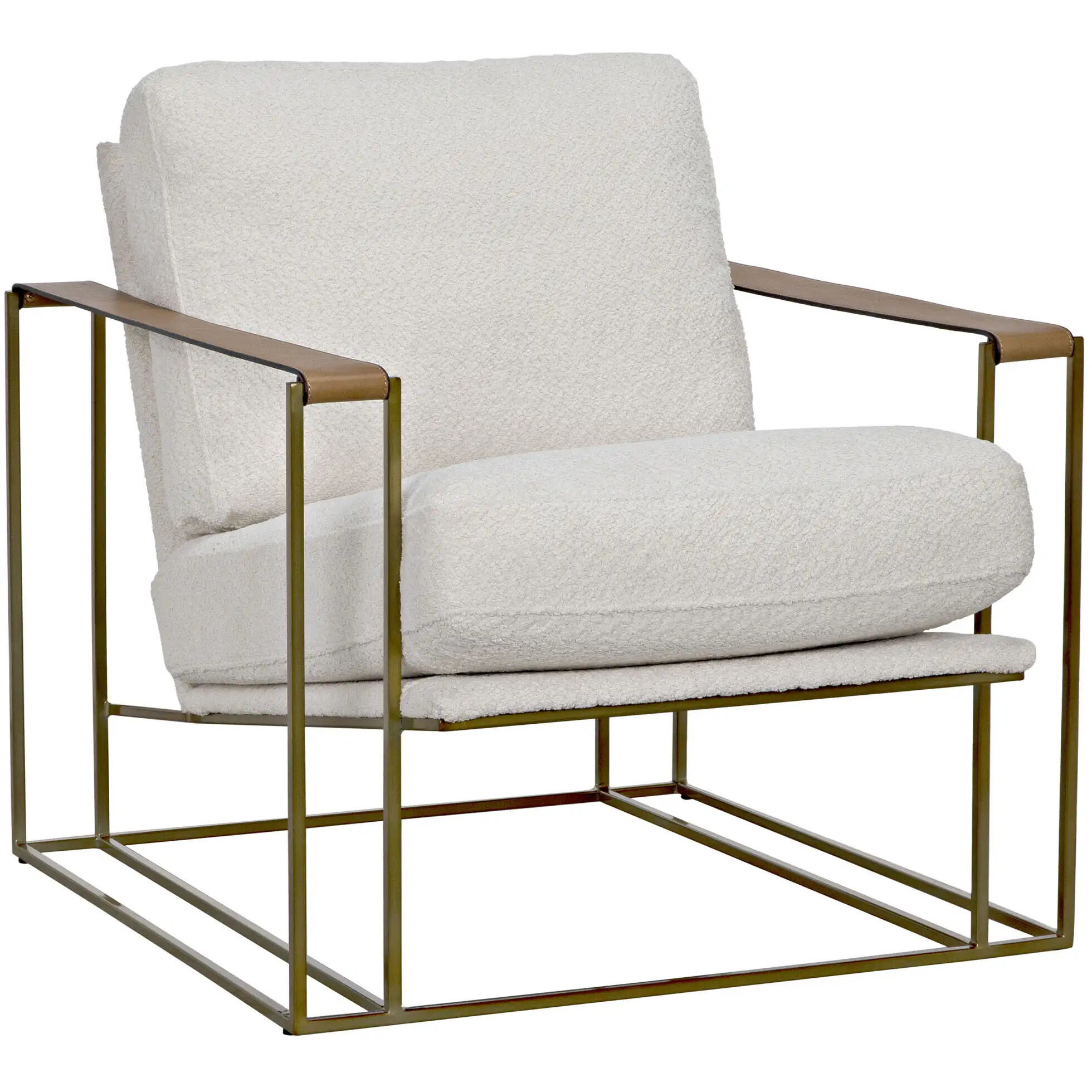 Oryan Brass Occasional Chair