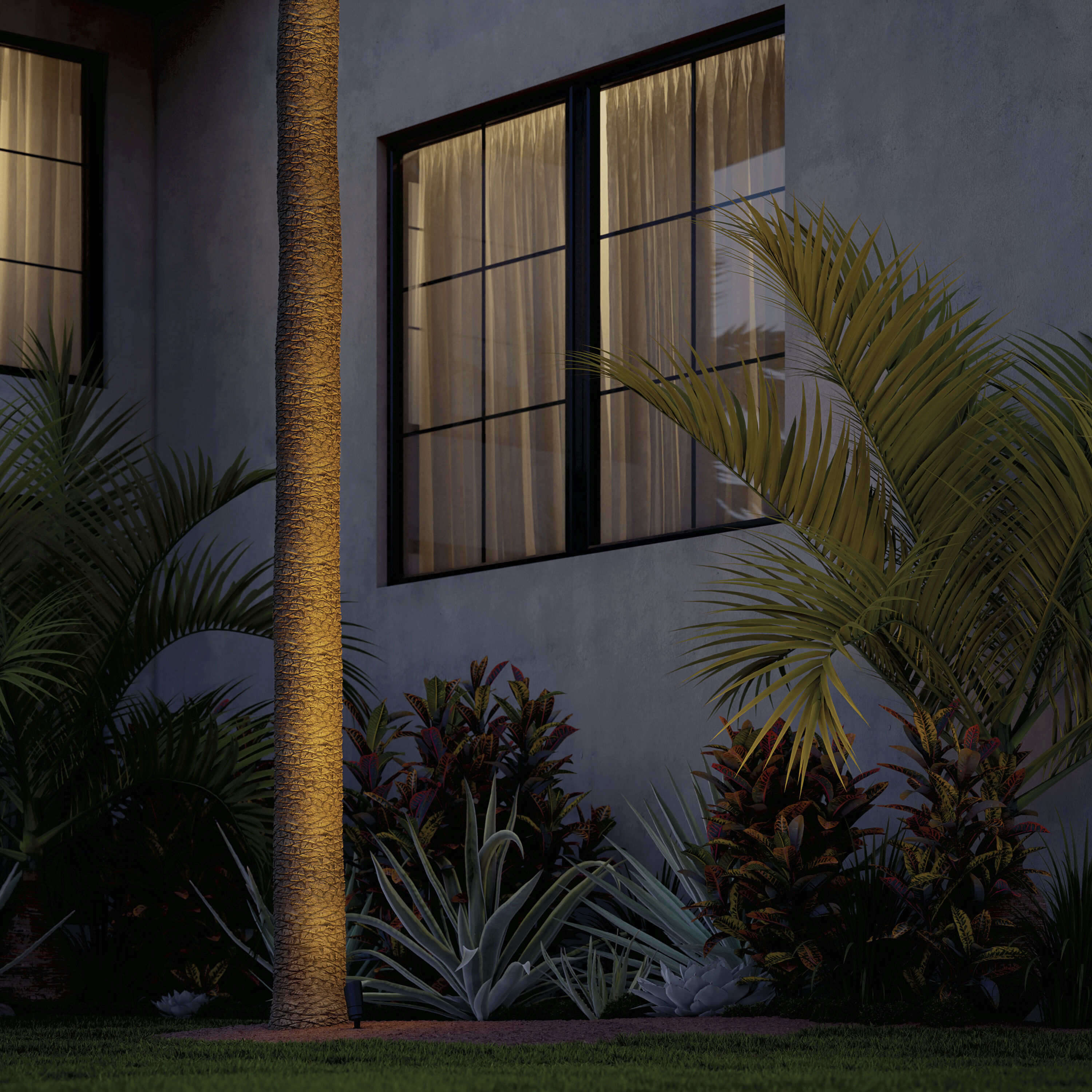 Integra 12 3.5 watt Textured Black Accent Light