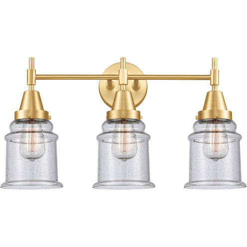 Caden 3 Light 24 inch Satin Gold Bath Vanity Light Wall Light