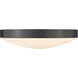 Gabi LED 12 inch Matte Black Flush Mount Ceiling Light