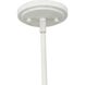 Pinellas 8 Light 40 inch White Plaster Chandelier Ceiling Light, Design Series