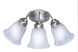 Majestic 3 Light 20 inch Brushed Nickel Vanity Bar Wall Light