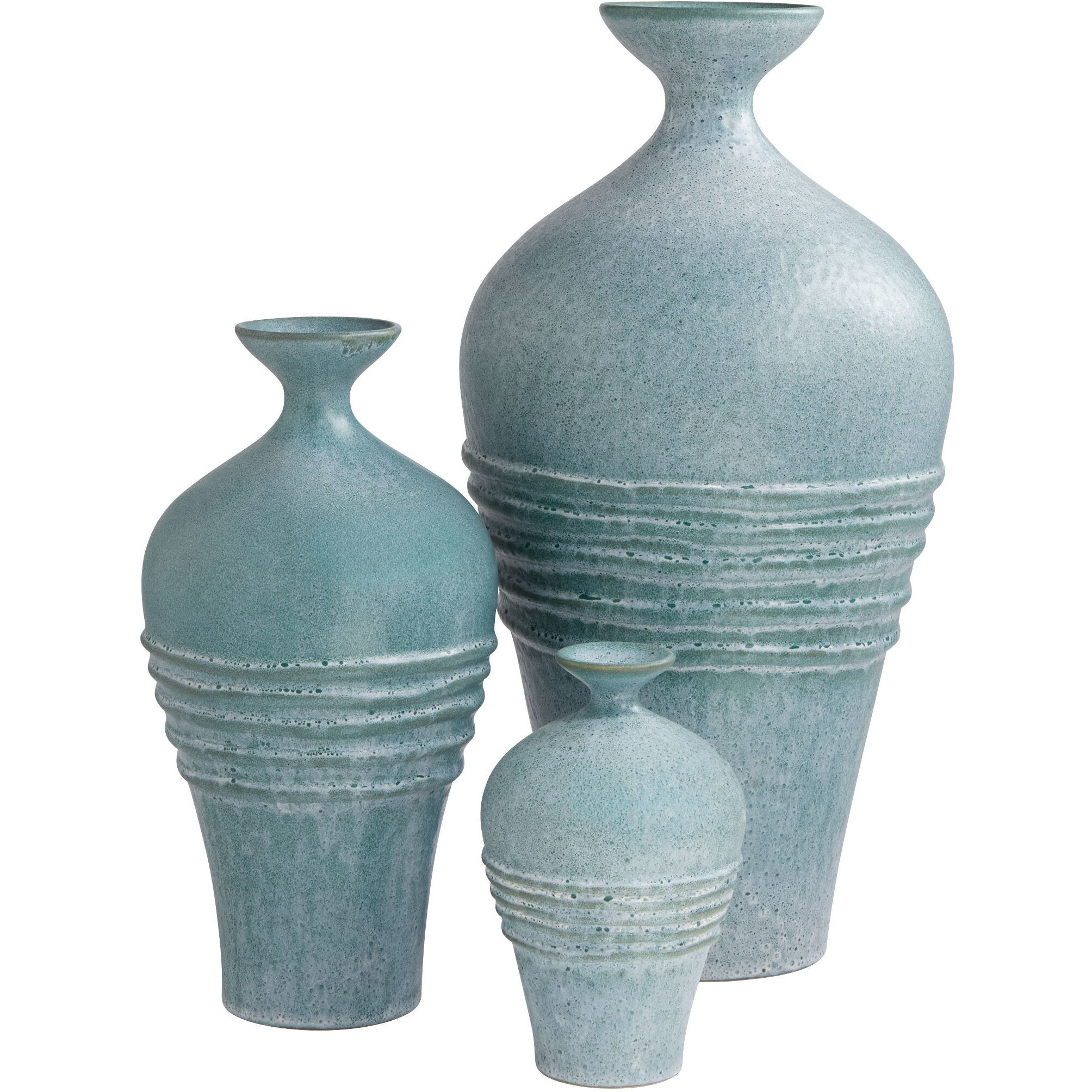 Ribbon 14 X 7.25 inch Vase, Medium