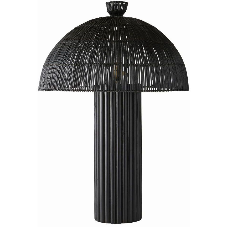 Como 60.00 watt Black Table Lamp Portable Light