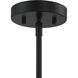 Pocco 1 Light 21.25 inch Flat Black Pendant Ceiling Light