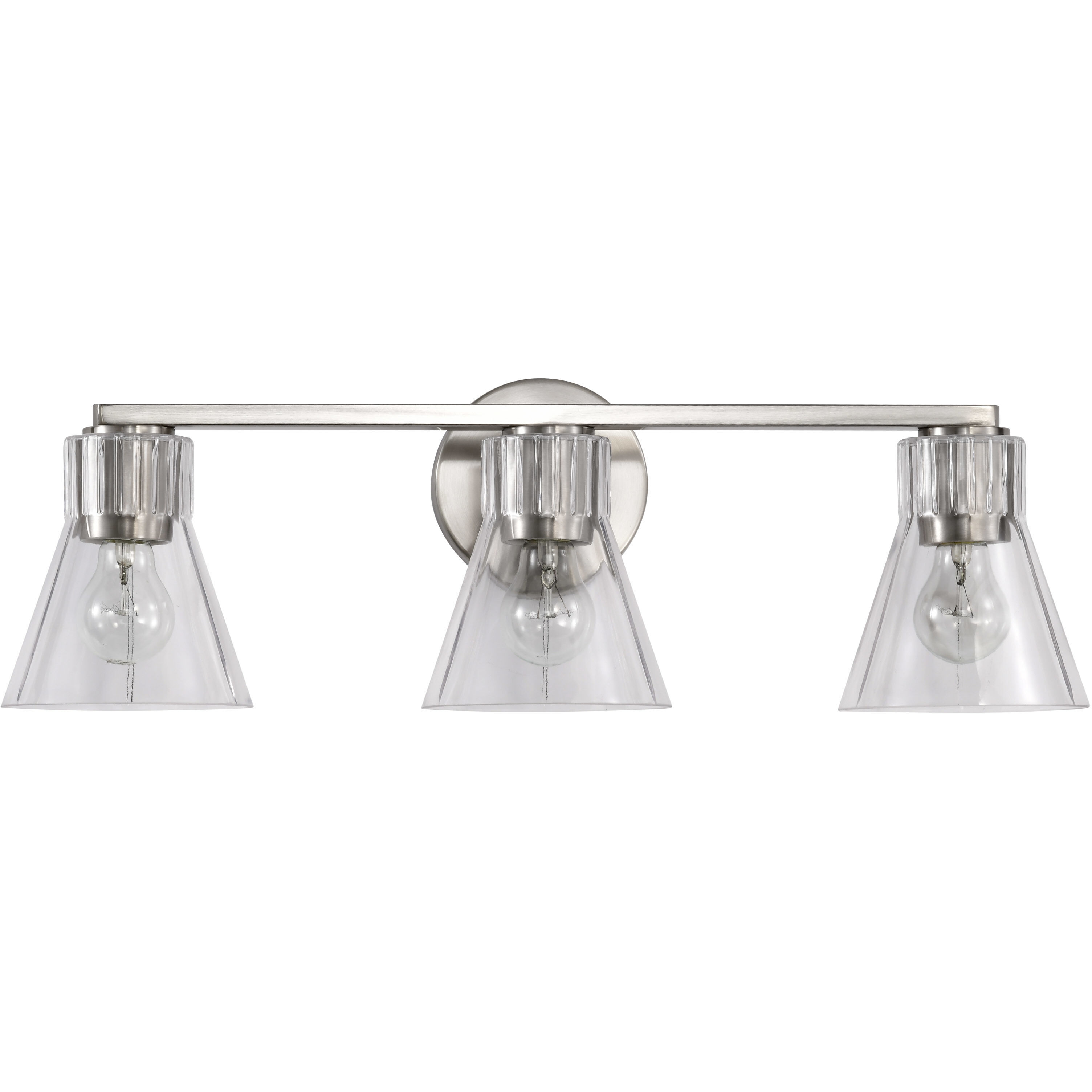 Gianna 24 inch Brushed Nickel Vanity Wall Light