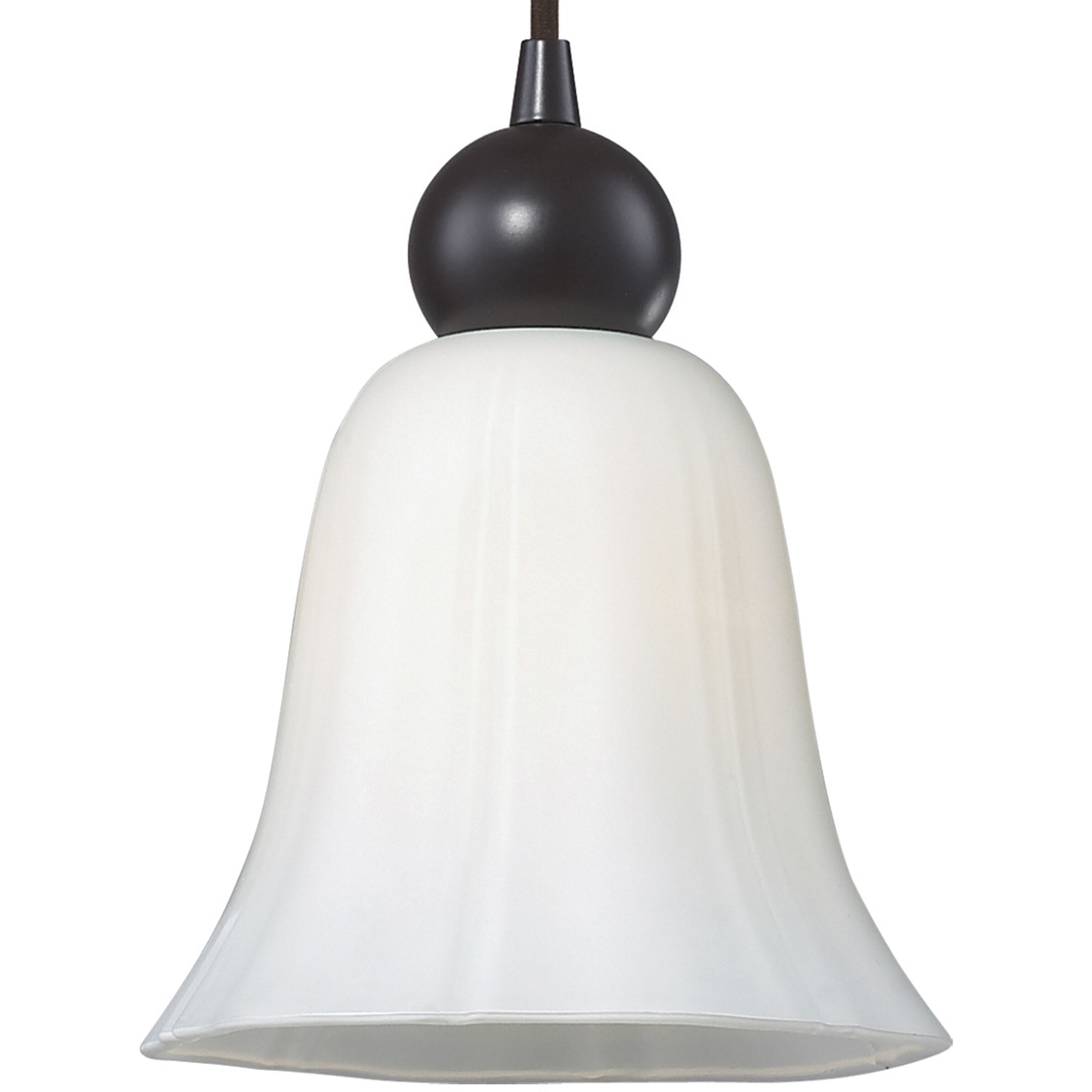 Farmhouse 1 Light 7 inch Oil Rubbed Bronze Mini Pendant Ceiling Light