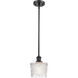 Ballston Niagra 1 Light 7 inch Matte Black Pendant Ceiling Light, Ballston