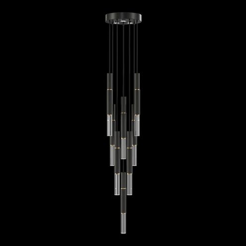 Antonia 11 Light 16 inch Black Pendant Ceiling Light