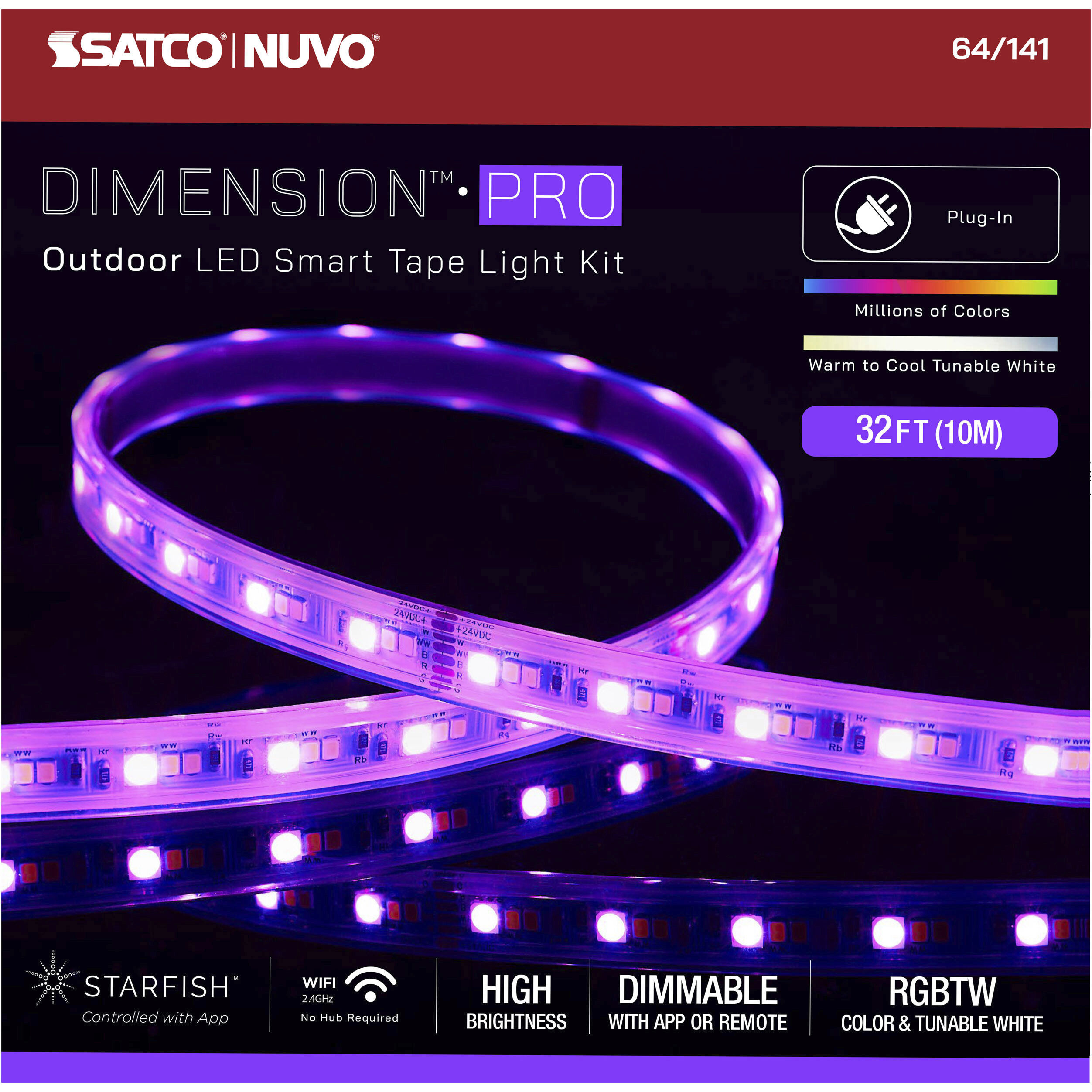 Dimension White 2700K 393.7 inch Tape Light