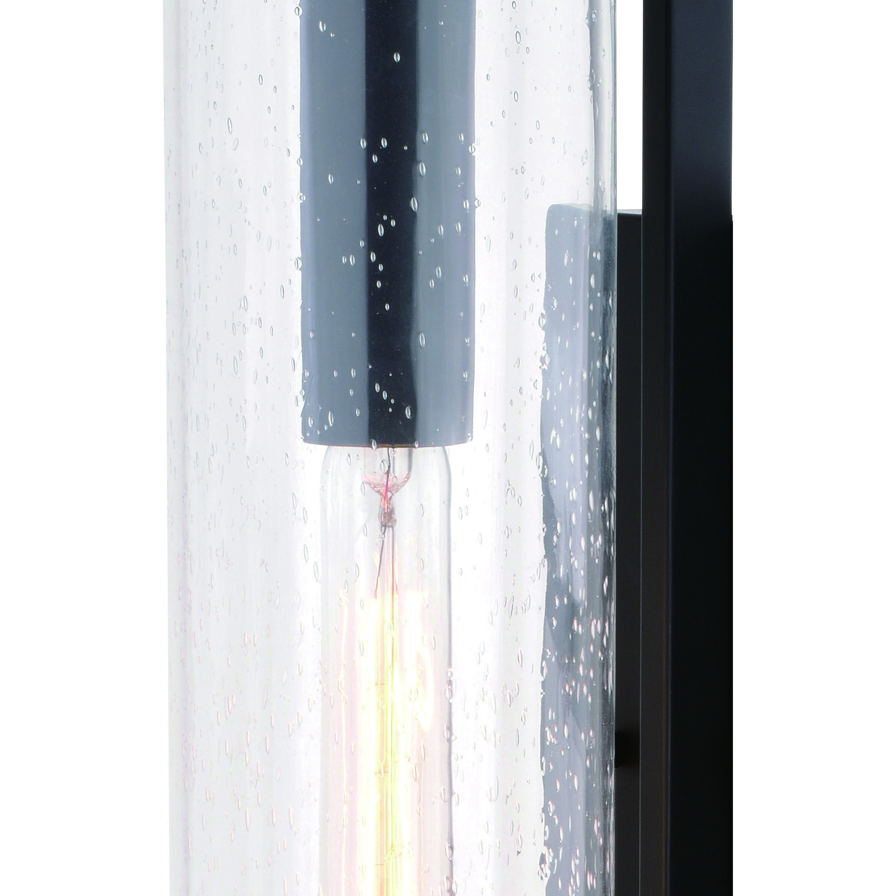 Morgan Park LED 20 inch Matte Black Outdoor Wall