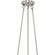 Latimer 2 Light 20 inch Polished Nickel/Frosted White Pendant Ceiling Light, Barry Goralnick Collection