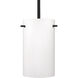 Tamburo 5 1 Light Black Stem Pendant Ceiling Light
